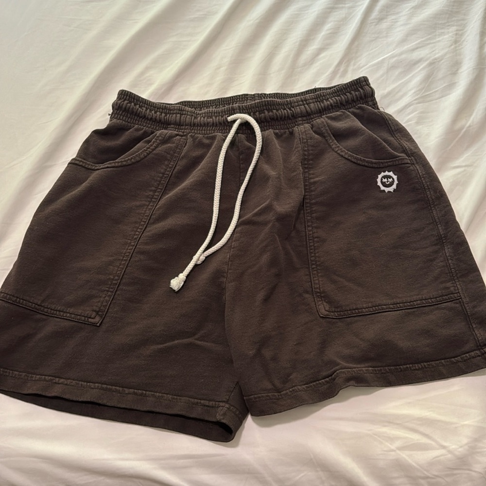 Big bud press sweat shorts in espresso brown
